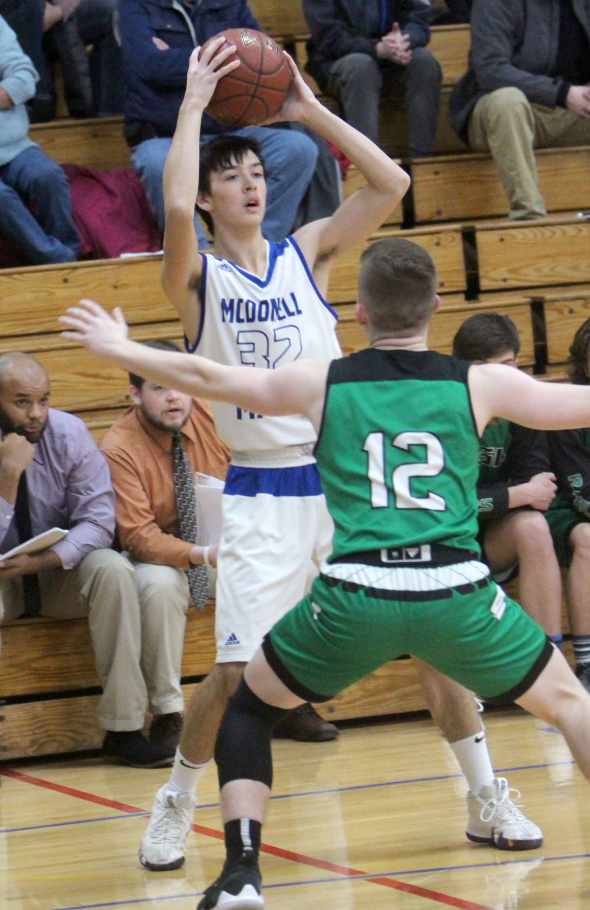 Eau Claire Regis at McDonell boys basketball 2-13-19